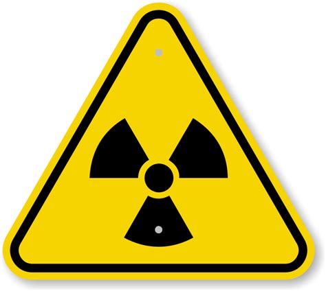 Iso Radiation Hazard Warning Sign Symbol Low Prices Sku Is 2004