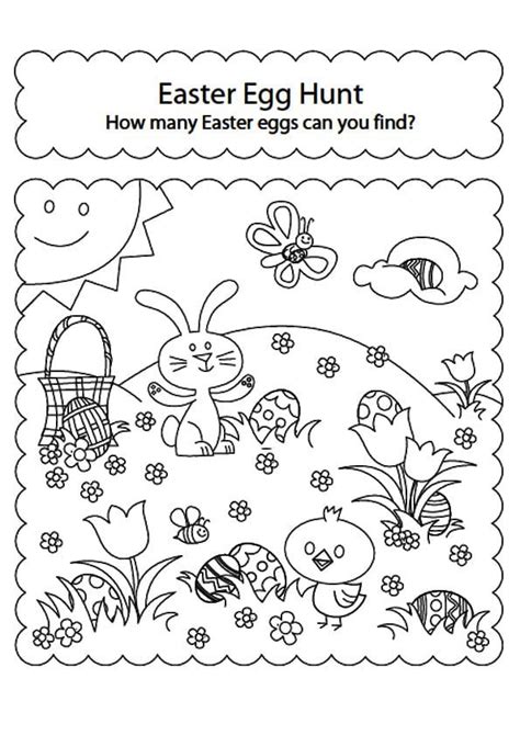 Brighten up your easter with these fun and free printable easter coloring pages. FREE Easter Coloring Pages | Easter preschool, Easter worksheets, Printable easter activities