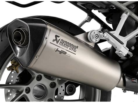 The classically sporty lupin blue metallic/light gray metallic, and the sporty style 2 variant in granite gray metallic matte. BMW HP Exhaust Pipe Silencer sport AKRAPOVIC - R1200R K53 ...