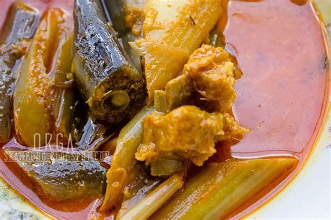 Pasar tradisional wuhan china traditonal market. Skampung: Gulai Batang Pisang - Resepi Turun Temurun