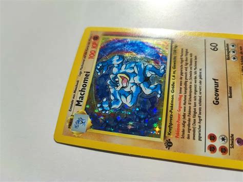Mavin Pokemon Card Card Machomei Machamp Base Basic Set 1 Editi Holo