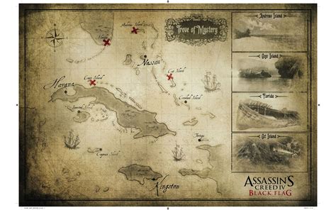 Assassins Creed Black Flag Treasure Map Linkvol