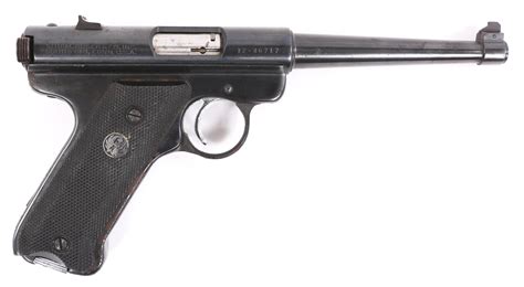 Bid Now Ruger Mark 1 22 Lr Caliber Target Pistol November 6 0120 9