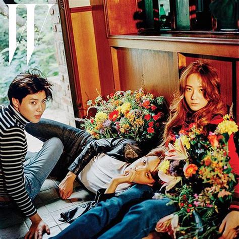 Kai and krystal have obviously both been involved in a lot of photoshoots. SHINee's Taemin, EXO's Kai, and f(x)'s Krystal Show Off ...