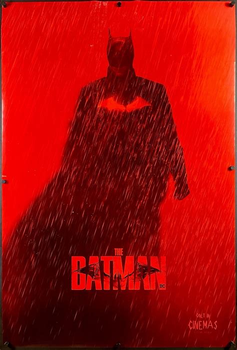 The Batman 2022 Original Movie Poster Art Of The Movies
