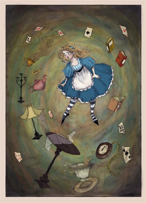 Alice Down The Rabbit Hole 2 By Laraberge On Deviantart