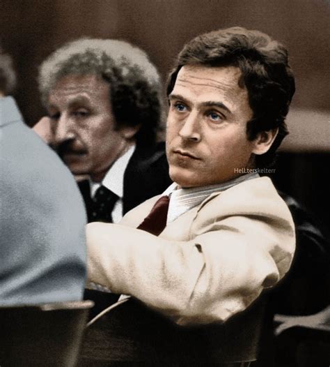 Ted Bundy During His Trial In Tallahassee Florida Hq Colorized