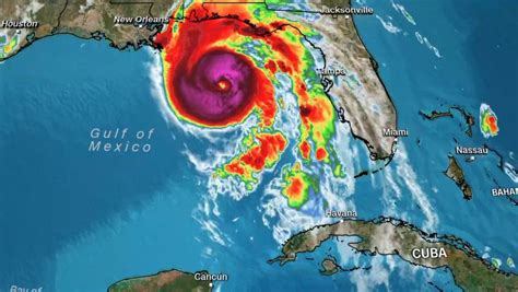 Tallahassee Florida Hurricane Michael Strengthened Into An