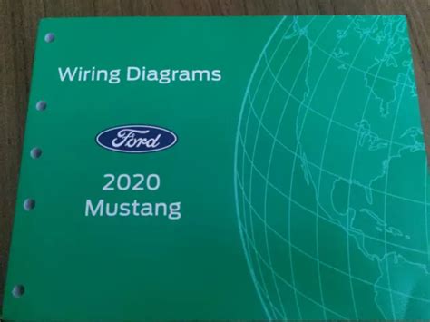 Ford Mustang Car Electrical Wiring Diagrams Original Book New