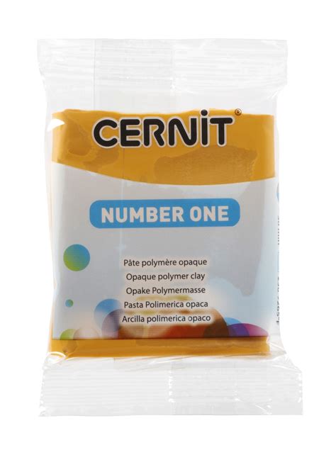 Cernit Polymer Clay Yellow Ocher N°1 56g Cernit