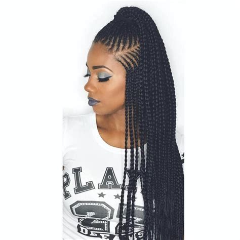 I give her 5 stars. african hair braids 2018 black hairstyles 2018 braids 45 ...