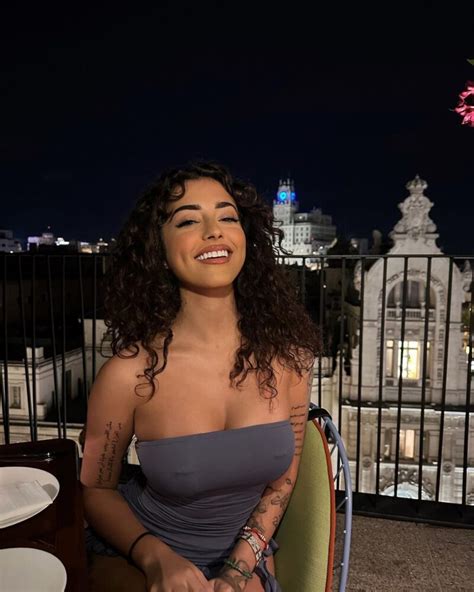 Malu Trevejo Flaunts Her Braless Boobs And Gorgeous Legs In Madrid