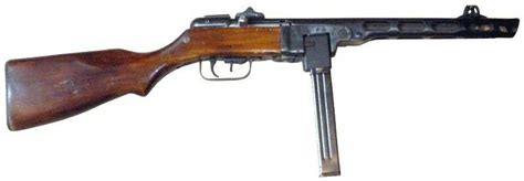 German Mp41r Captured Ppsh41 Converted To 9mm Used Mp40 Mags Post