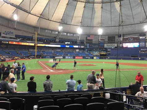 Home Plate Club 108 At Tropicana Field Tampa Bay Rays