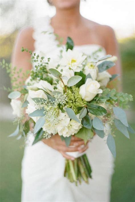 Wedding Ideas The Loveliest White Wedding Bouquets