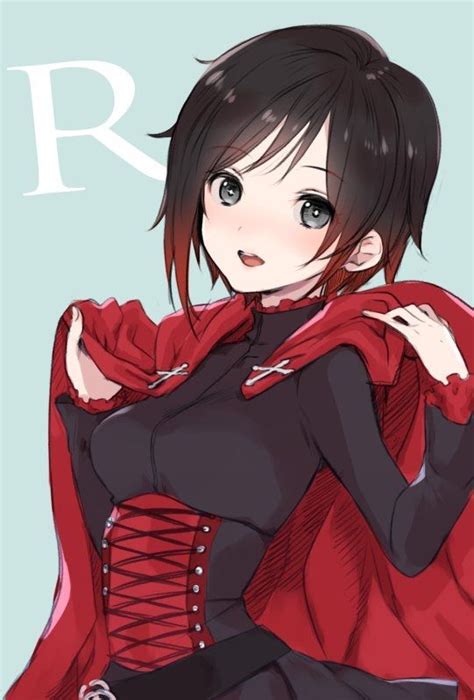 Ruby Rose Rwby Anime Rwby Characters Rwby Fanart