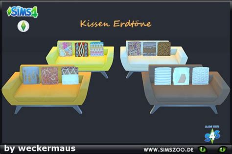 Sims 4 Ccs The Best Furniture Recolors By Weckermaus Blackys Sims