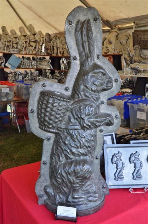Beautiful Large Easter Bunny With Basket Ice Cream Mold Photo Via
