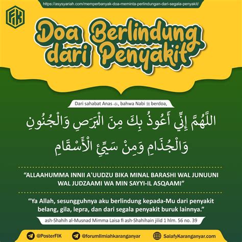 Doa Dijauhkan Dari Penyakit Homecare24