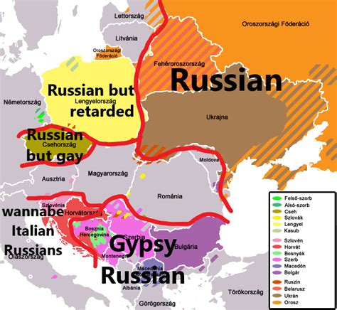 100 Scientifically Accurate Map Of Slavic Languages R2visegrad4you