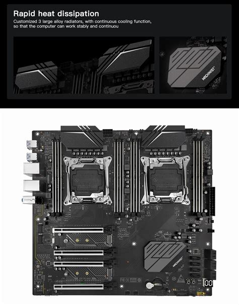 Machinist X99 Dual Cpu Motherboard Lga 2011 3 Intel Xeon E5 V3 V4 Ddr4
