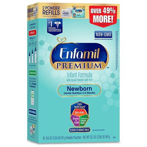 Enfamil Newborn Premium Infant Formula Powder 332 Oz Refill Box