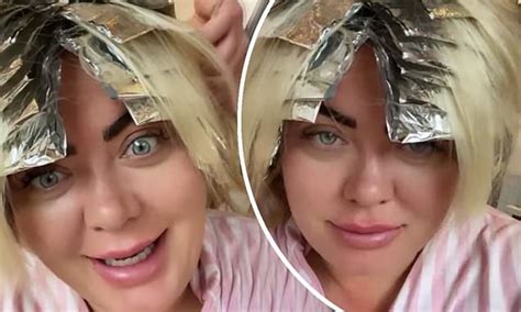Gemma Collins Undergoes Glamorous Hair Makeover At Her Essex Mansion As She Prepares For Shoot