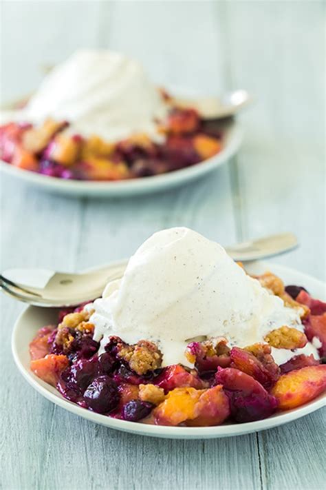 When planning a dinner party, we often think, what would ina do (wwid)? Blueberry-Peach Crumble | The Best Ina Garten Recipes ...