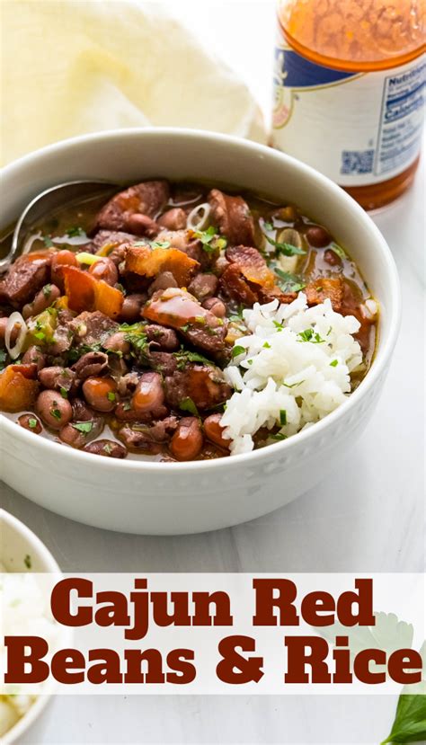 Easy Louisiana Cajun Red Beans Rice And Sausage Recipe Louisiana