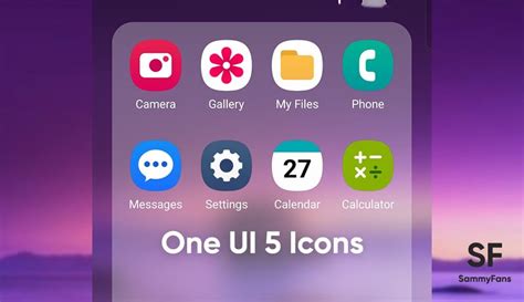 Check New Samsung One Ui 50 App Icons Android 13 Sammy Fans