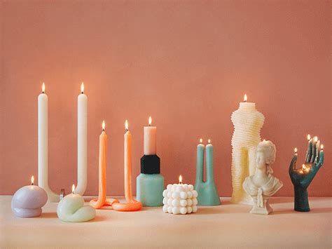 some candles are too pretty to burn—or are they designer candles candle shapes funky candles