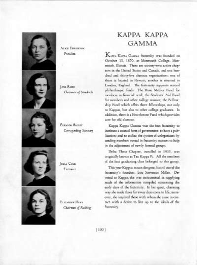 Class Of 1938 Alpha Gamm