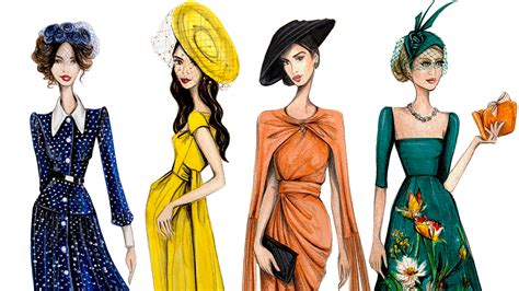 See Amazing Illustrations Of The Fashionable Guests At The Royal