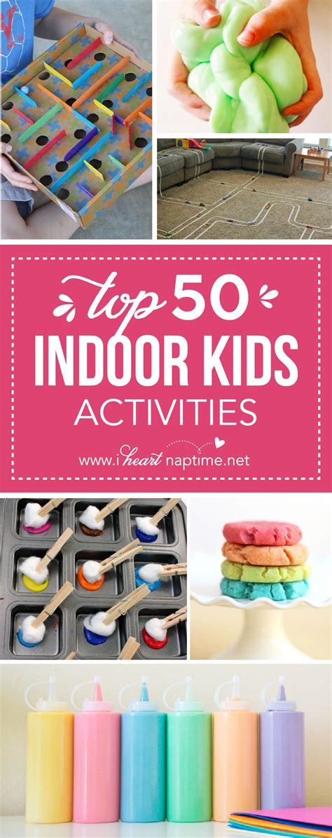 Let them be their decorators as they spend hours decorating this house and then playing with it afterward. 50 Fun & Easy Kids Crafts | Indoor activities for kids ...