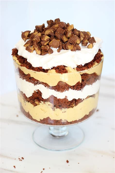 This is about to become your new favorite dessert. Peanut Butter Cup Trifle | Desserts, Trifle recipe, Peanut ...
