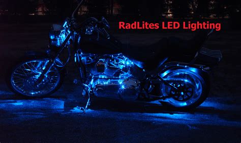12 Piece 126 Led Neon Motorcycle Kit Body And Engine Accent Lighting