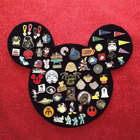 Mickey Mouse Disney Pin Board For Disney Pin Trading