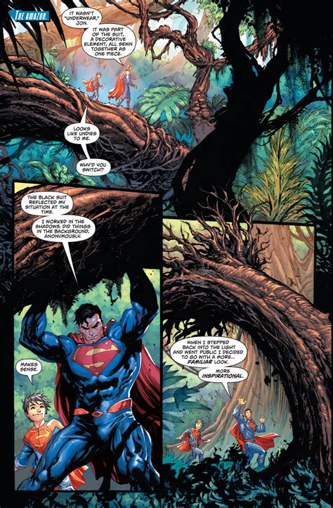Superman Explains His Costume Rebirth Comicnewbies