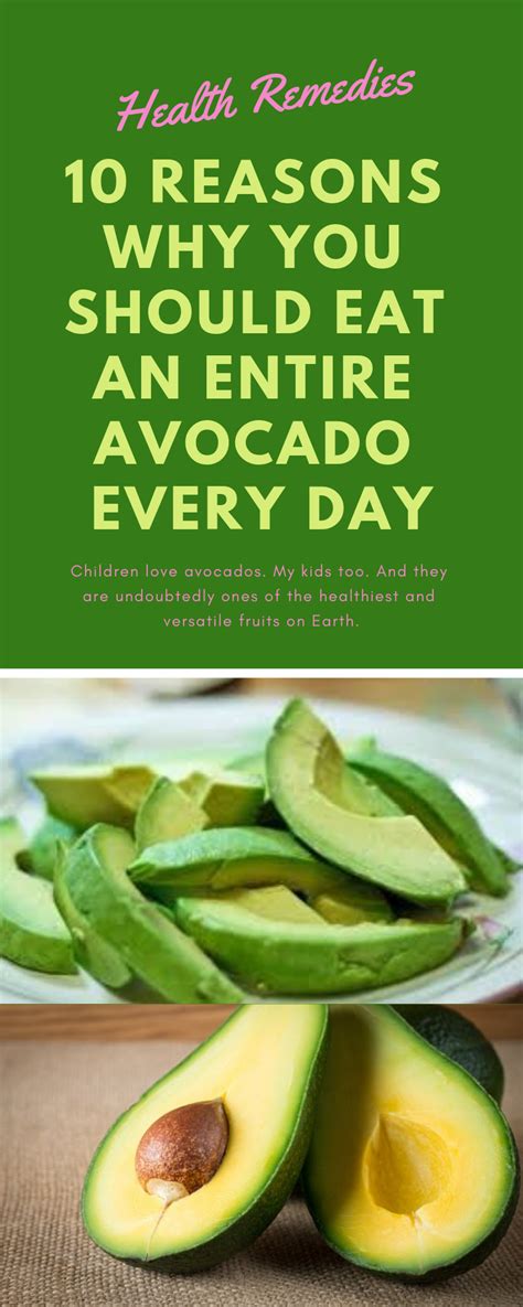 10 Reasons Why You Should Eat An Entire Avocado Every Day In 2020