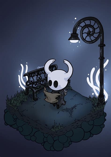 Hollow Knight print wip, any suggestions going forward? The bg will be ...