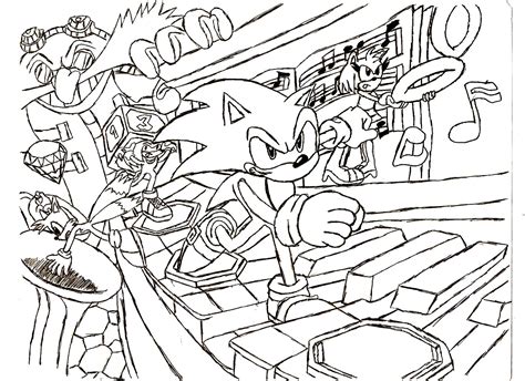 The videogaming world continues its rampant growth from the elementary electronic games of the 1970s, with many electronic devices the themes of video games are also very varied with fighting games, shooting, adventure and simulation. Sonic Games Coloring Pages at GetColorings.com | Free ...