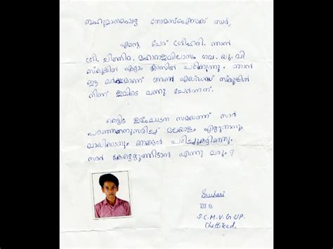 Formal email samples email sample 1: After Thomas Isaac visits school, Class VII boy writes ...