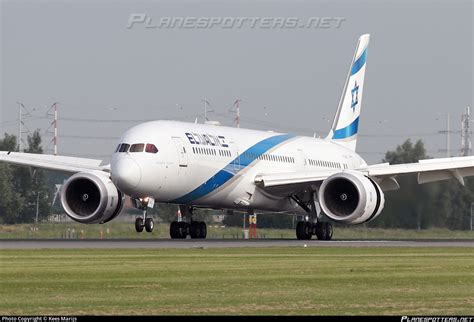 4X EDB El Al Israel Airlines Boeing 787 9 Dreamliner Photo By Kees