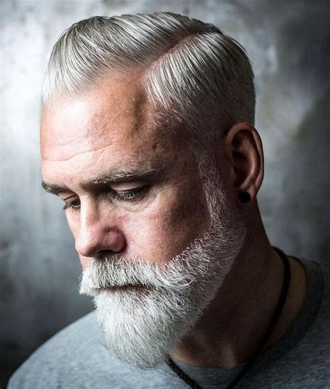 15 Glorious Hairstyles For Men With Grey Hair A K A Silver Foxes Grey Hair Men Best Beard