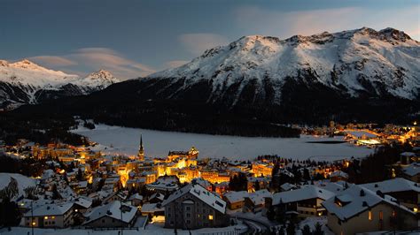 We have a lot of different topics like we present you our collection of desktop wallpaper theme: Download wallpaper 1920x1080 mountain, winter, village, snow, light, switzerland full hd, hdtv ...