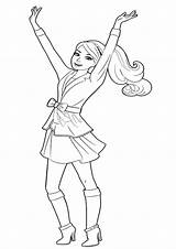 Barbie Coloring Pages Books Choose Board sketch template