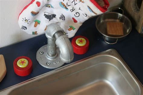 Faucet For Play Kitchen Make A Simple Play Kitchen Sink—i Love The