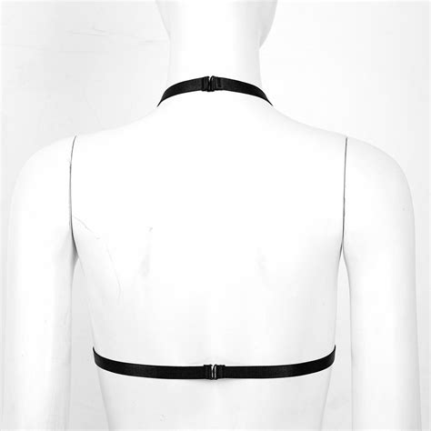 Women Wire-Free Unlined Bralette Bra Cupless Nipple Exposed Bra Erotic