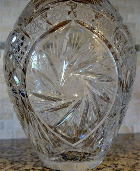 Crystal Vase Engraved Crystal Vase T For Her Etsy