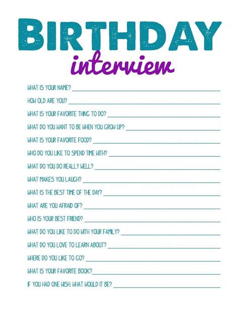 Free Printable Birthday Games For Toddlers
